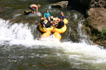 Tubing the Portneuf River Lava Hot Springs