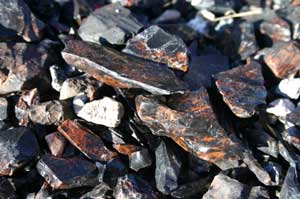 Obsidian in the Black Rock Desert, Millard County