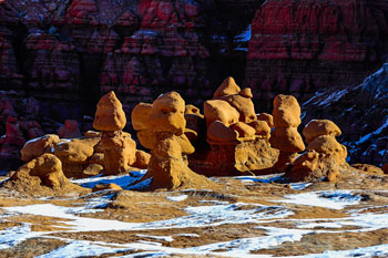 Goblin Valley Winter