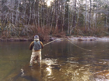 Winter Fly Fishing Utah