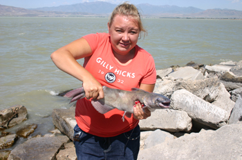 Catfishing Utah Lake