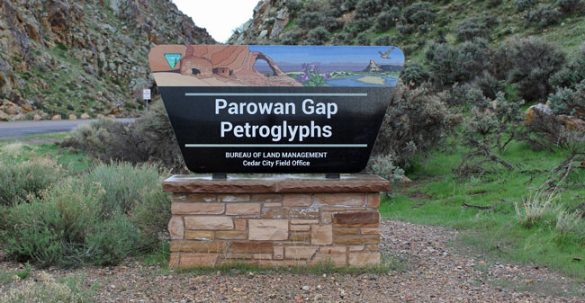 Parowan Gap Petroglyphs