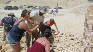 American Fossil Dig Site
