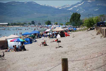 Beaches of Bear Lake Utah / Idaho