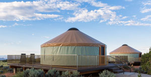 Yurt Camping Dead Horse Point State Park