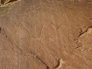 Dry Fork Canyon - Native American Petroglyphs