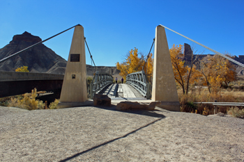 The Swinging Bridge - San Rafael Swell