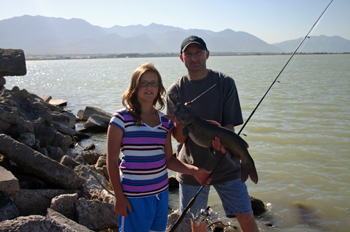 Catfishing Utah Lake