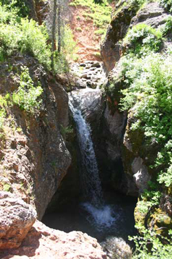 Grotto Falls Payson Canyon Utah