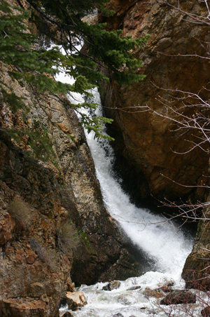 Hidden Falls - Big Cottonwood Canyon